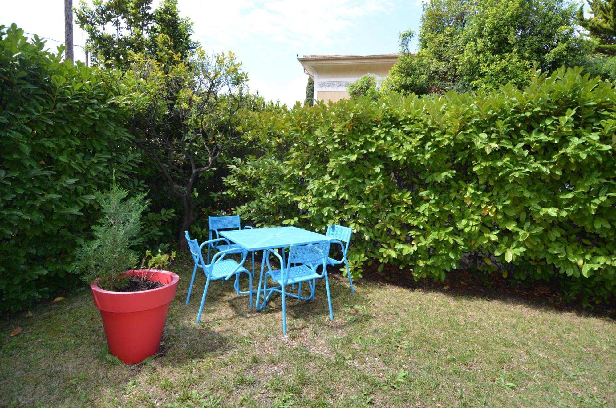 Parc Louisa - Appartement D'Epoque Avec Jardin Et Parking 4 Personnes Le Port De Nice Bagian luar foto