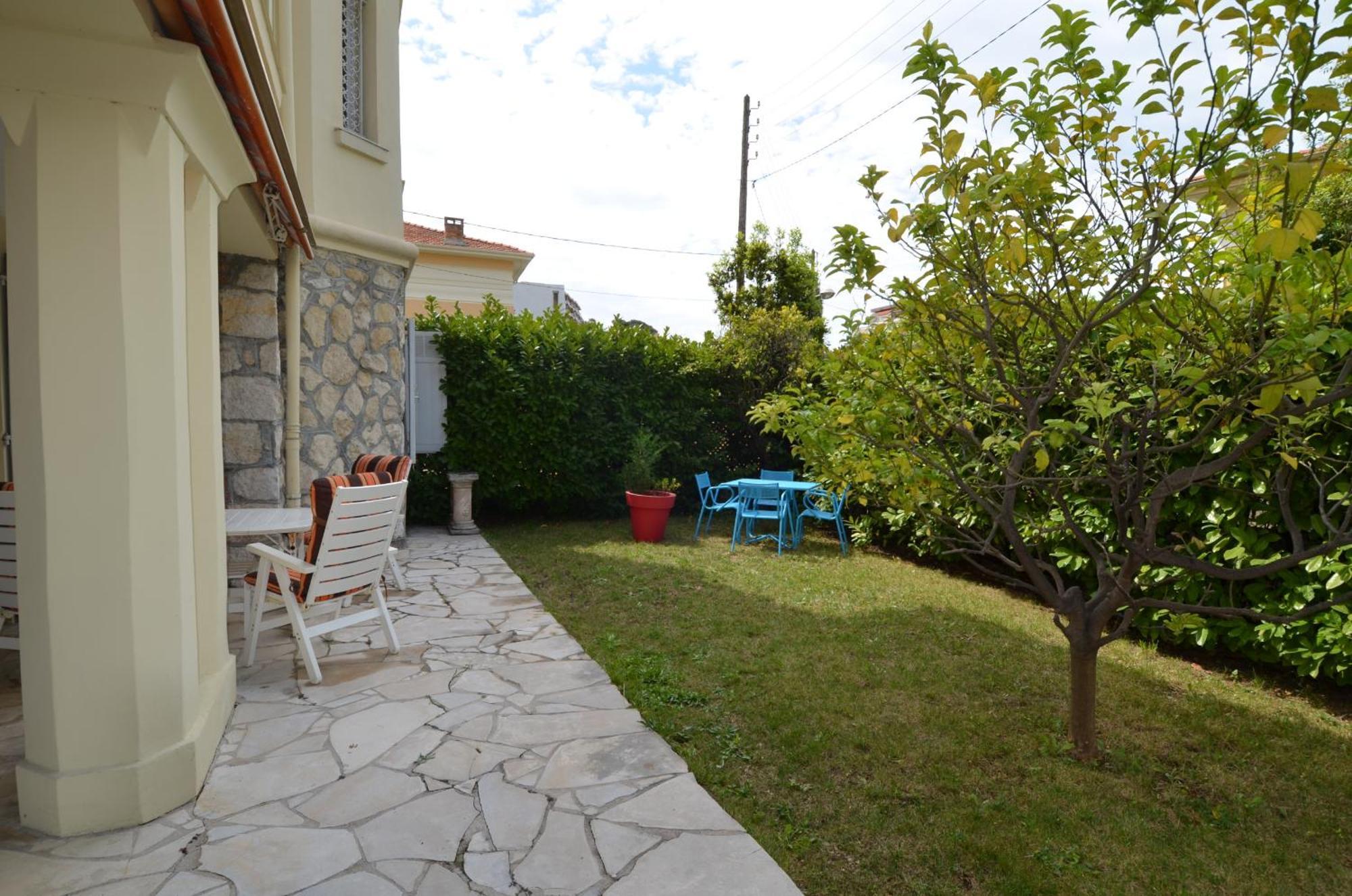 Parc Louisa - Appartement D'Epoque Avec Jardin Et Parking 4 Personnes Le Port De Nice Bagian luar foto